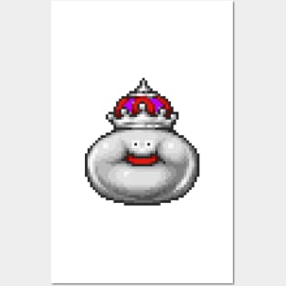 King Metal Slime Sprite Posters and Art